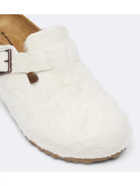 Saboți Birkenstock 1774 alb