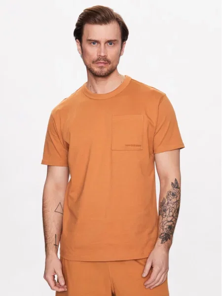 T-Shirt New Balance πορτοκαλί