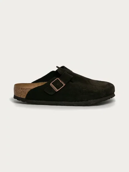 Birkenstock Papuci din piele Boston