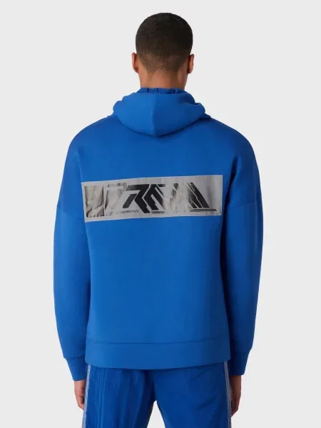 Худи Emporio Armani синее