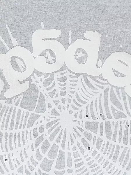 Hoodie Sp5der γκρι