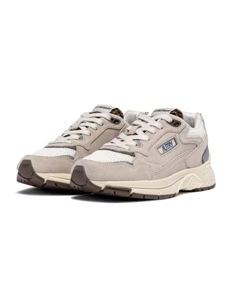 Sneakersy Autry brązowe