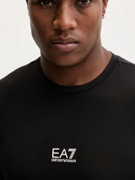 Emporio Armani edzős póló fekete