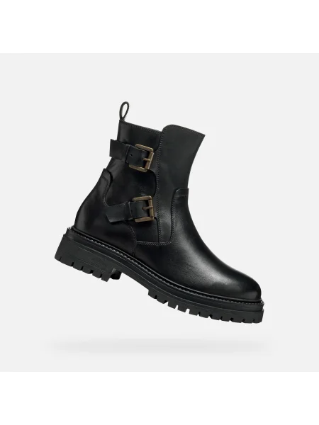 Cizme scurte Geox negru