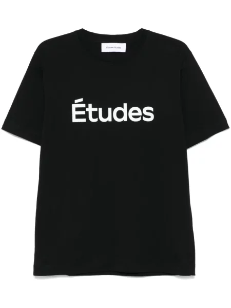 Tricou études cu imagine negru