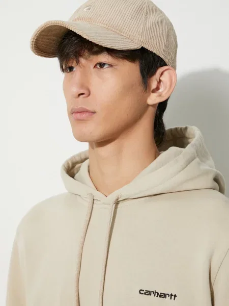 Czapka z daszkiem Carhartt Wip beżowa