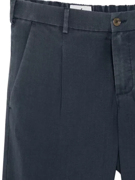 Pantaloni Myths plisate albastru