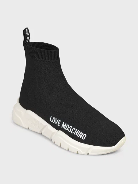 Кроссовки Love Moschino черные