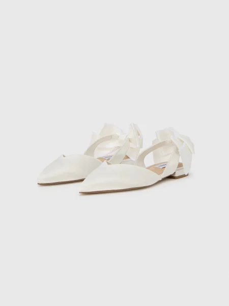 Steve Madden balerina cipő Synthia fehér