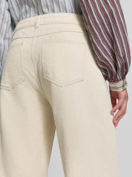 Jeansy o kroju wide fit z fakturowanym wzorem Jake*s Casual