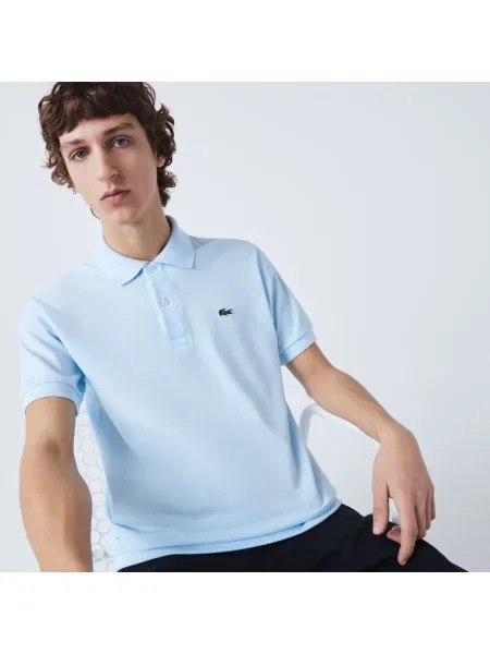 Lacoste поло синє
