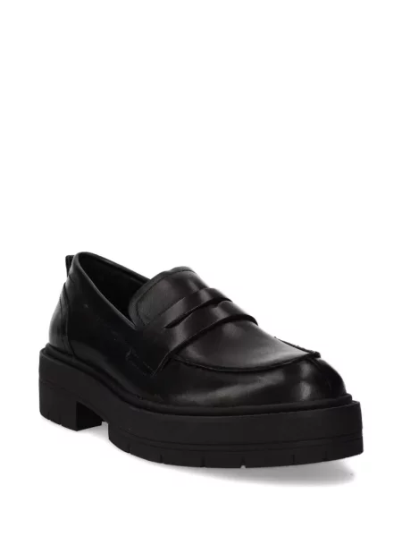 Pantofi loafer Geox chunky negru
