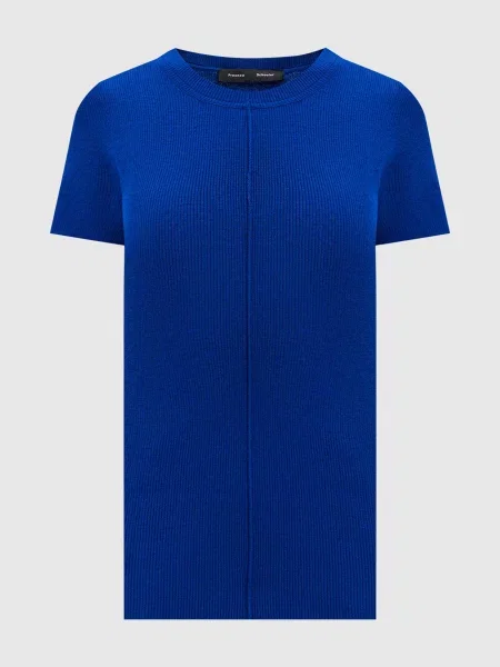 Топ Proenza Schouler в рубчик синий