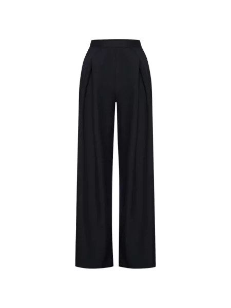 Pantaloni Jean Paul Gaultier de lână albastru