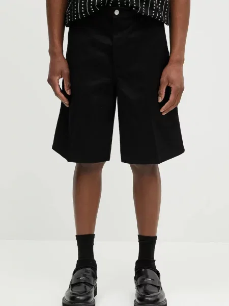 Carhartt WIP pantaloni scurți Simple Short negru