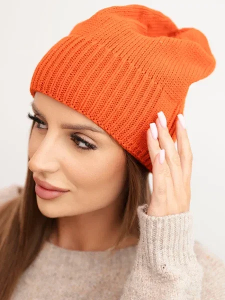 Căciulă Kesi de lână clasică portocaliu