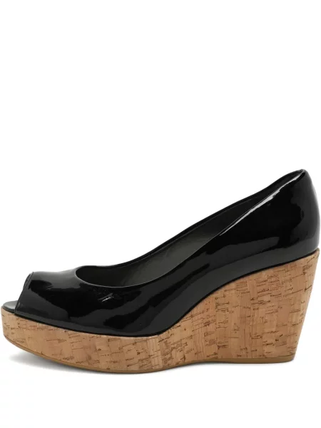 Sandale Stuart Weitzman cu pană negru