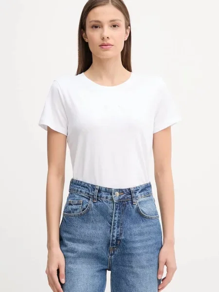 Tricou Armani Exchange alb