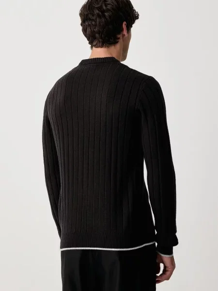 Dzianinowy sweter U.s Polo Assn. czarny