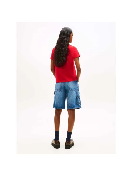 Tommy Jeans Tricou roșu