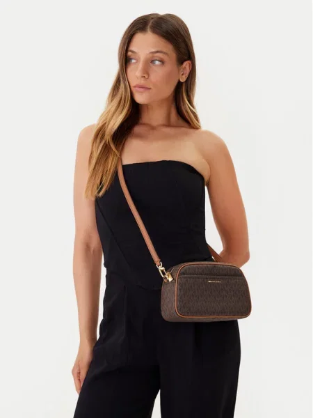 Kabelka Michael Michael Kors hnědá