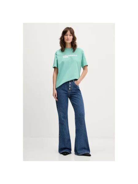 Karl Lagerfeld Jeans jeansy niebieskie
