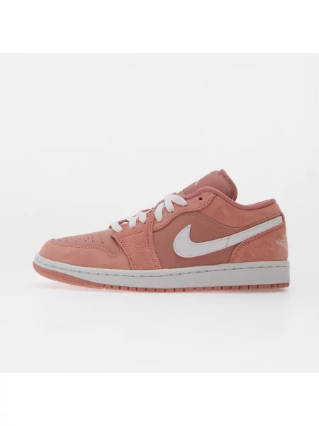 Сникърси Air Jordan 1 Low Rust Pink/ White-Rust Pink EUR 36 бяло