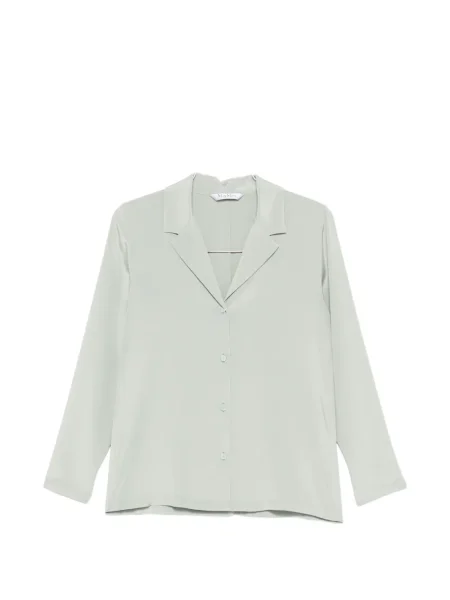 Gulerat cămașă Max Mara verde