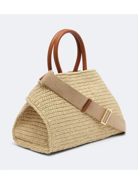 Geantă Ferragamo bej