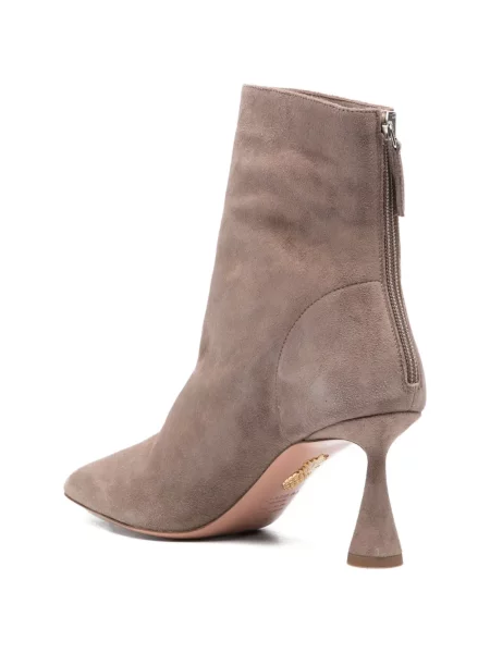 Botine Aquazzura gri