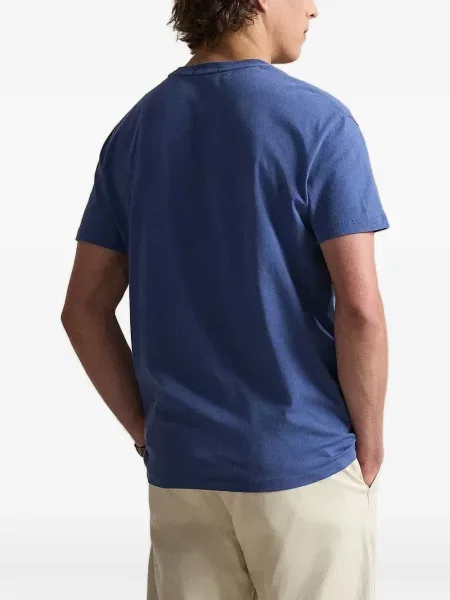 Kołnierzykowy polo Polo Ralph Lauren z frędzli w paski czerwone