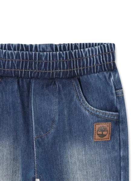 Jeansy dziecięce Timberland niebieskie