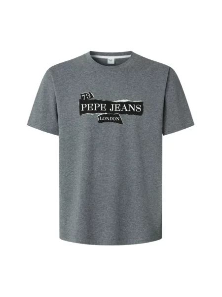 Koszulka Pepe Jeans szara