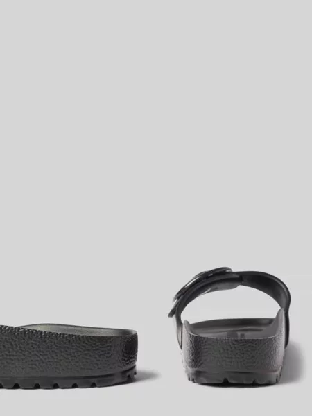 Klapki ze sprzączką model ‘Madrid’ Birkenstock czarne