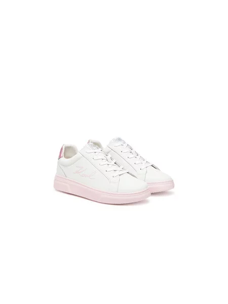 Sneakersy Karl Lagerfeld Kids S bílá