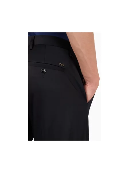 Сhinosy Emporio Armani niebieskie