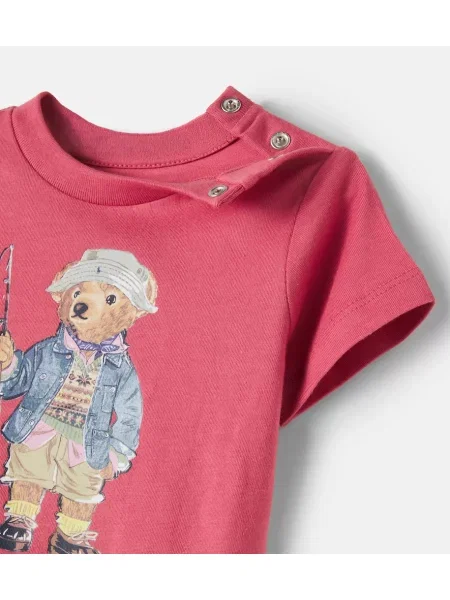 Gyerek pólóing Polo Ralph Lauren rózsaszín