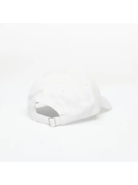 Czapka z daszkiem Adidas Originals sztruksowa biała
