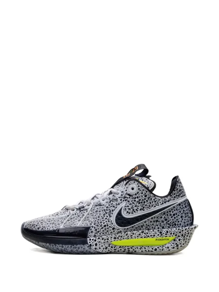 Sneakerși Nike Air Zoom din piele gri