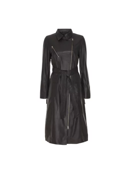 Długi płaszcz Btfcph czarny