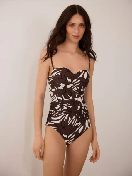 Reserved Costum de baie întreg mahon