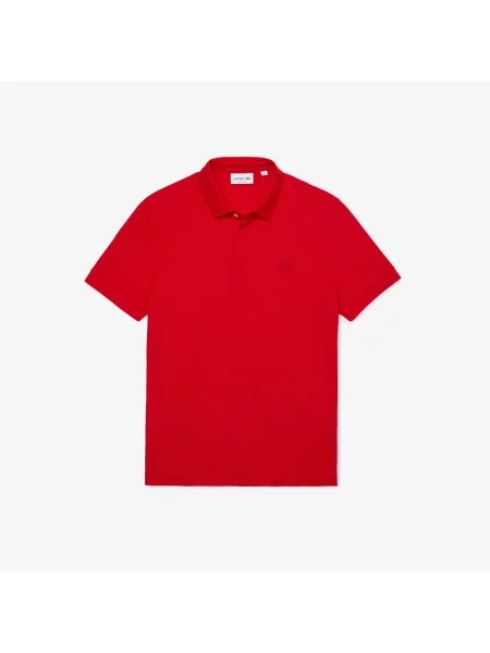 Поло Lacoste красное