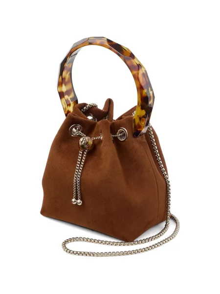 Geantă Jimmy Choo maro