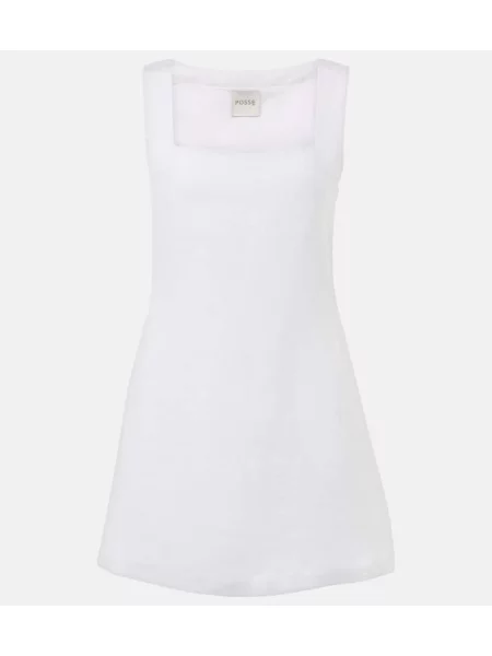 Rochie Posse de in alb