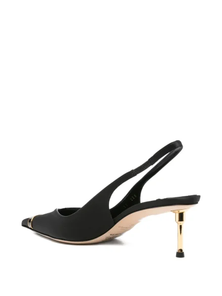 Bateliai Elisabetta Franchi slingback juoda