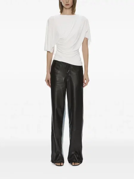 Blugi Christopher Esber din piele negru