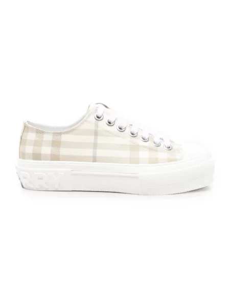 Sneakersy Burberry białe