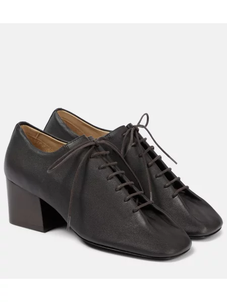 Pantofi derby Lemaire din piele negru