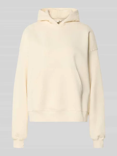 Bluza z kapturem o kroju relaxed fit z mieszanki bawełny model Iconic' Gina Tricot