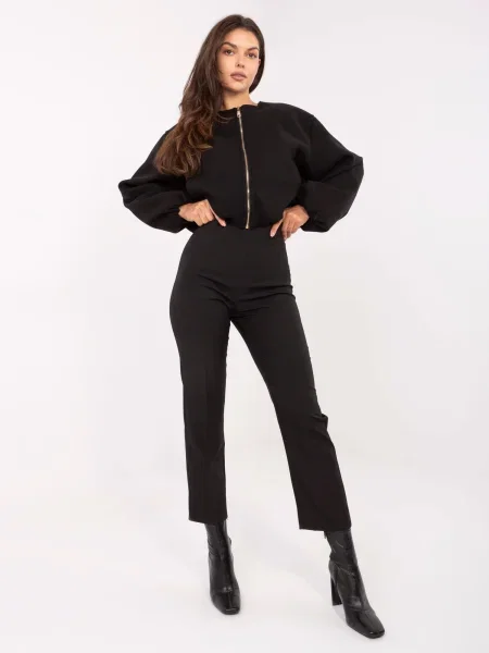 Pantaloni Rue Paris negru